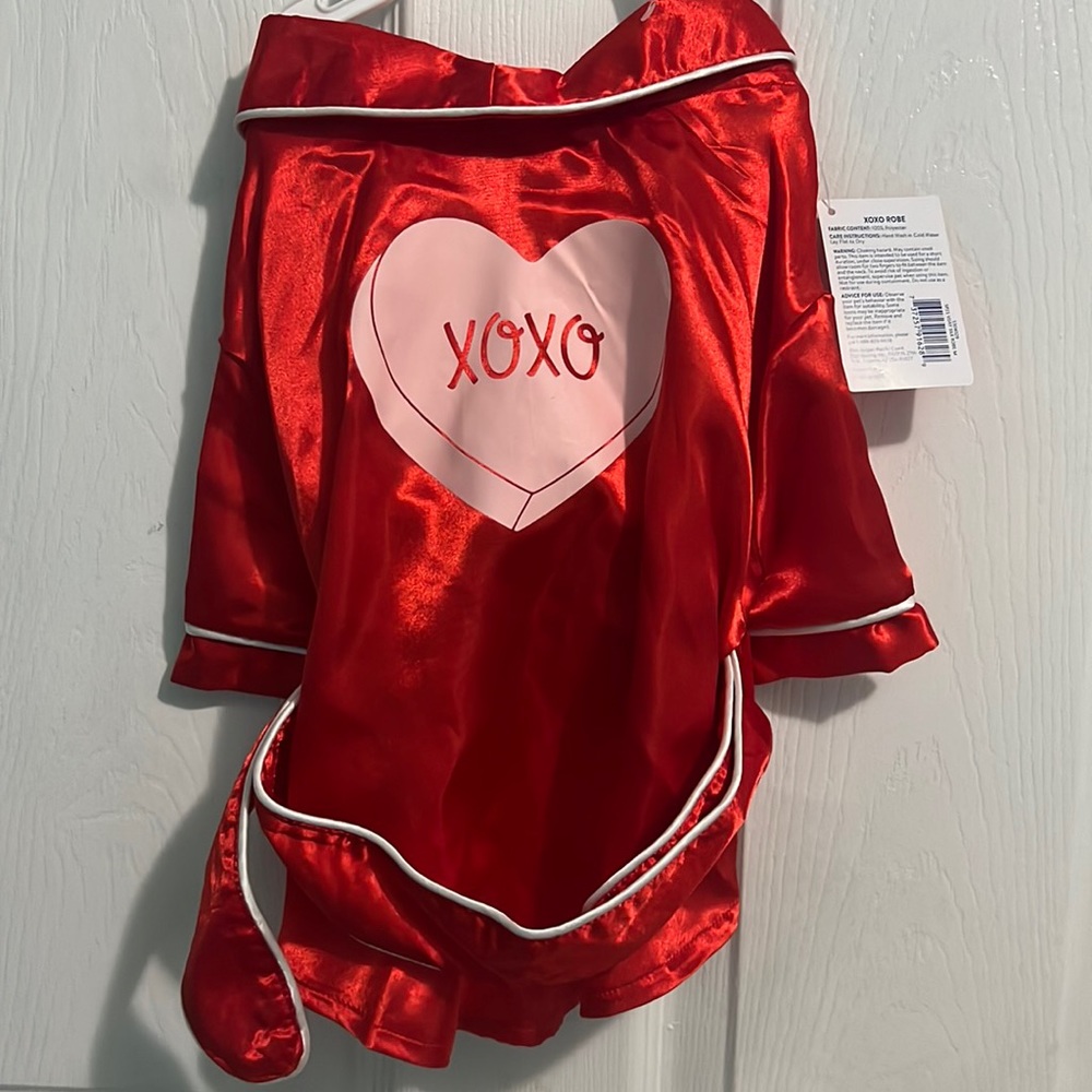 Xoxo Dog robe